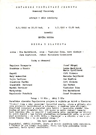 1992 - Bedna u Slavkova