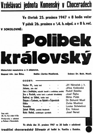 1947 -Polibek královský.jpg